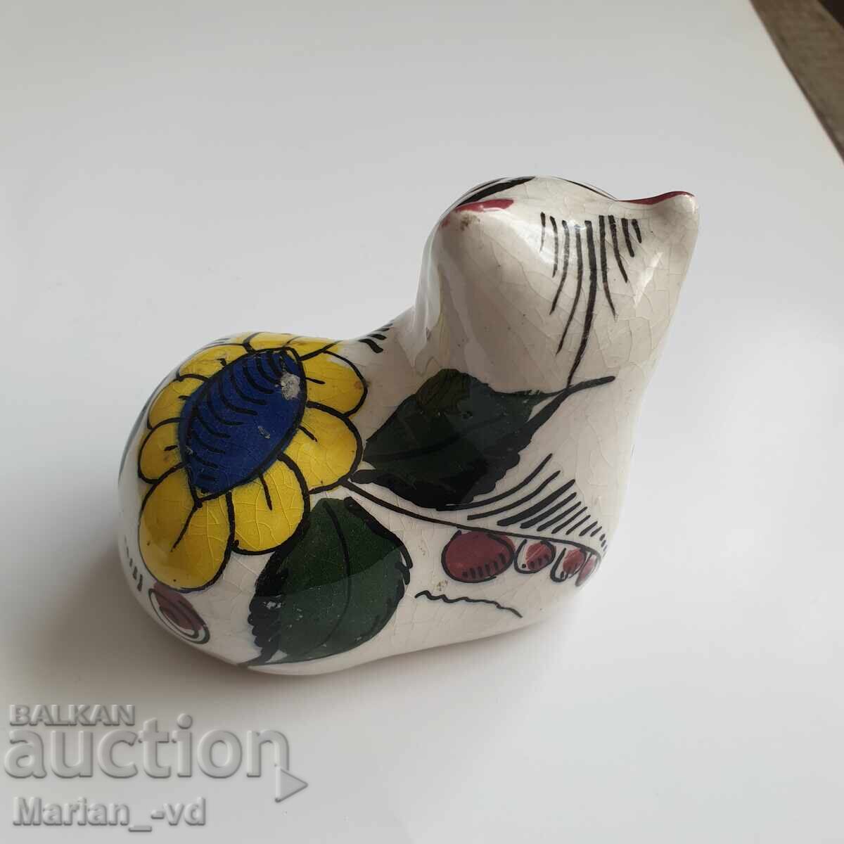 Δημοπρασία Παλιά πορσελάνινη φιγούρα γατάκι