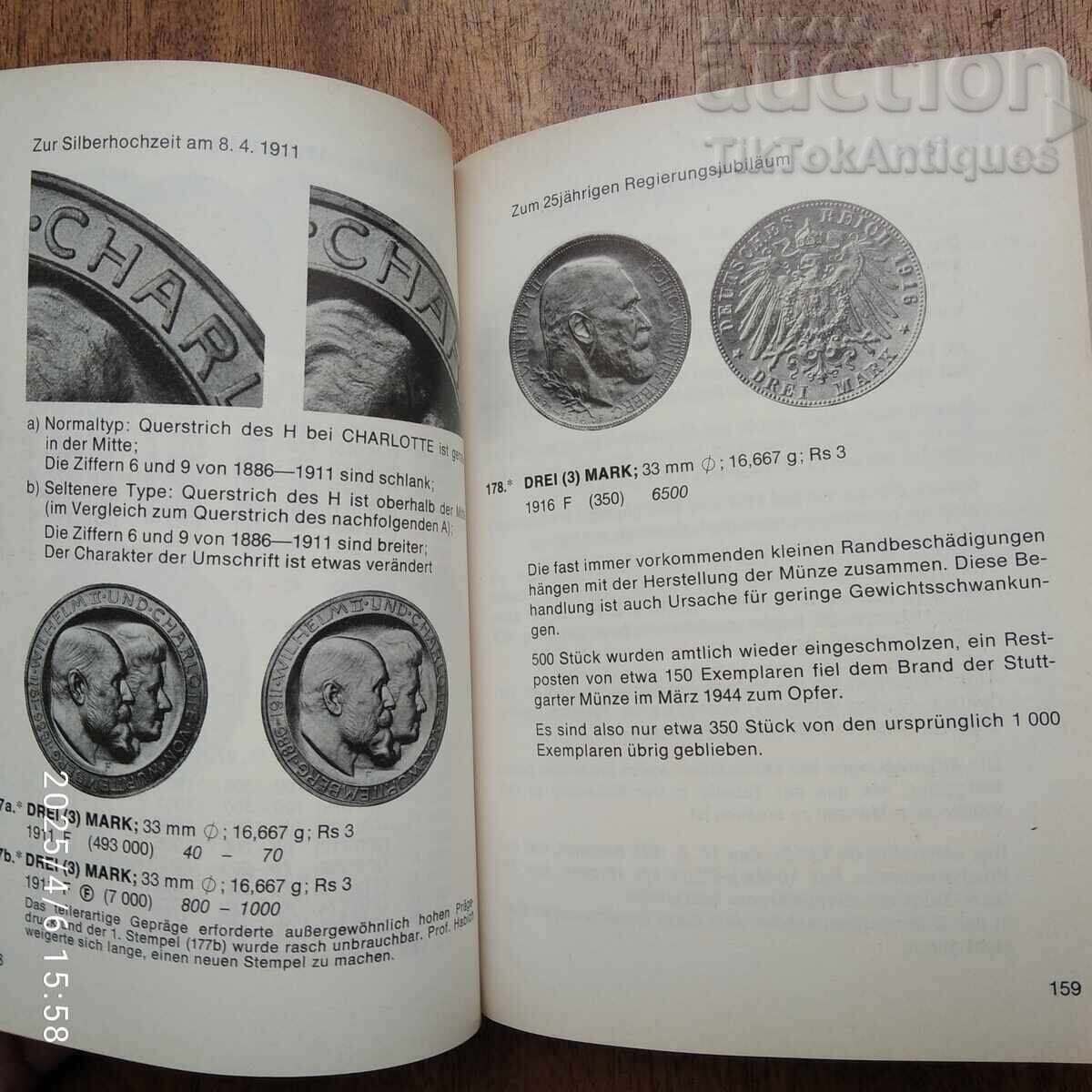 Βιβλίο νομισμάτων για τις Γερμανικές χώρες από το 1871 και μετά - 5