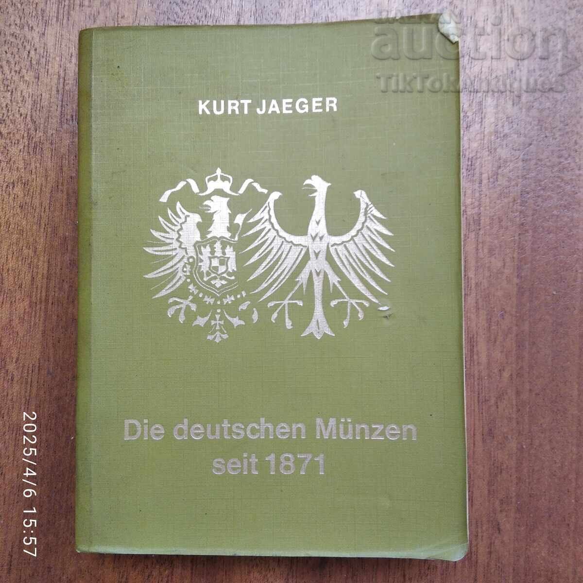 Βιβλίο νομισμάτων για τις Γερμανικές χώρες από το 1871 και μετά