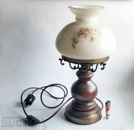 Μεγάλο επιτραπέζιο vintage φωτιστικό