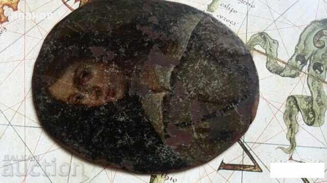 Картина 17 век "Portrait of a boy", oil on copper miniature - 6