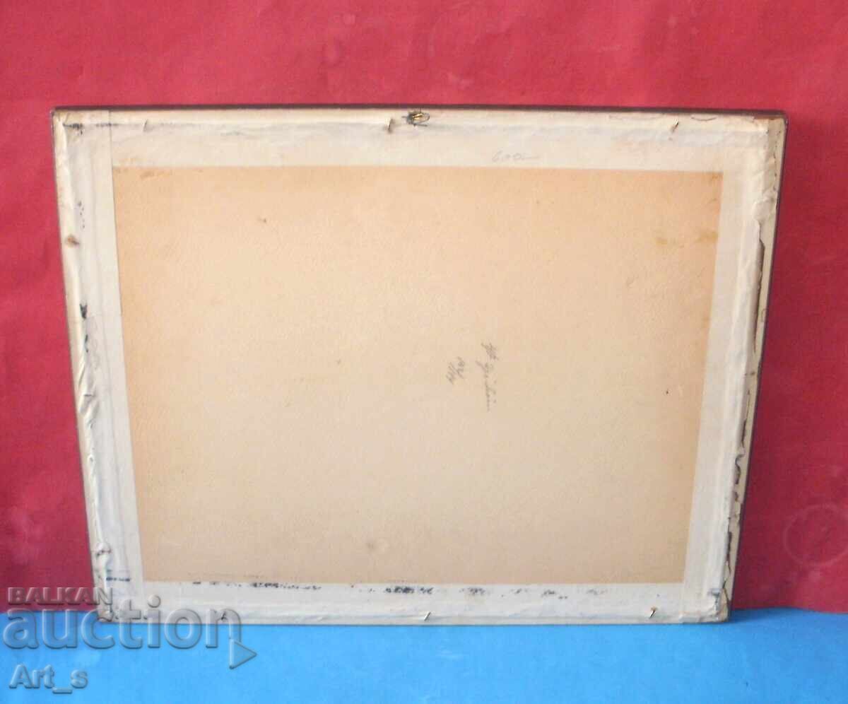 Ακουαρέλα τέχνη για τοίχο με ιαπωνικά μοτίβα σε μετάξι - 7