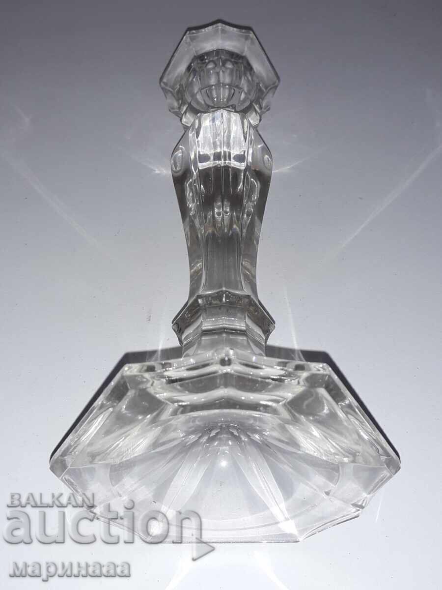 Delivery of NEW MASSIVE CRYSTAL CANDLEHOLDER. AUSTRIA Delivery of NEW MASSIVE CRYSTAL CANDLEHOLDER. AUSTRIA