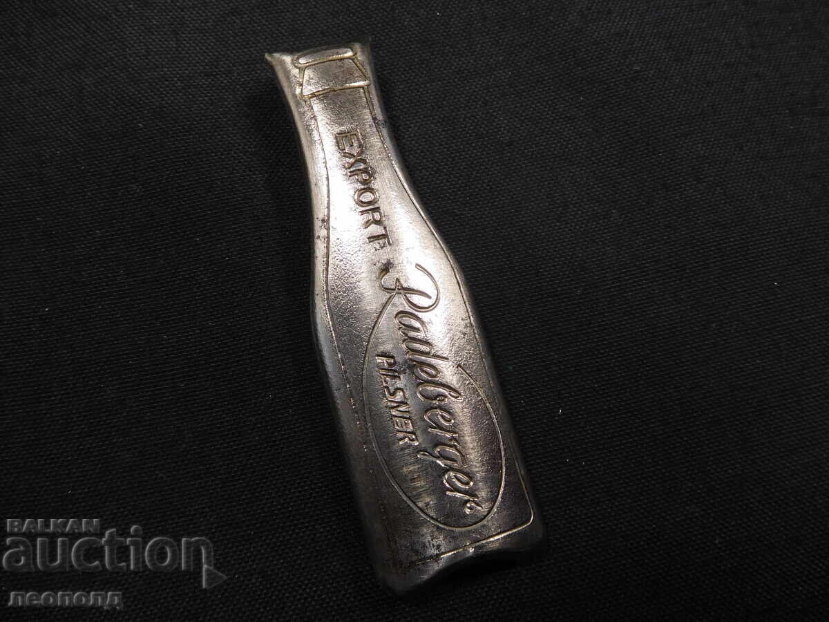 OLD RETRO AD BOTTLE OPENER RADEBERGER