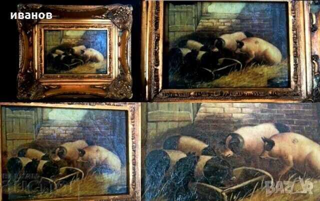 Licitație Tablou din secolul al XIX-lea cu certificat