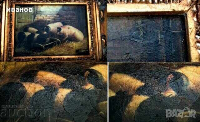 Livrarea Tablou din secolul al XIX-lea cu certificat