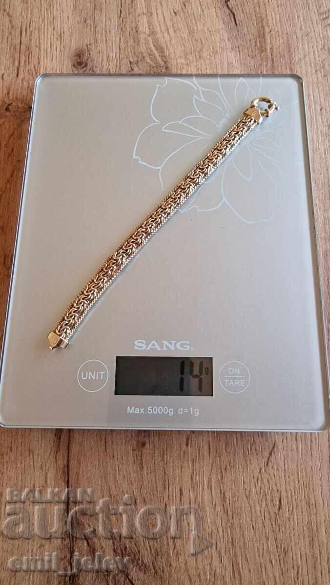 Auction  Silver (gold-plated) bracelet - 0.925 hallmark