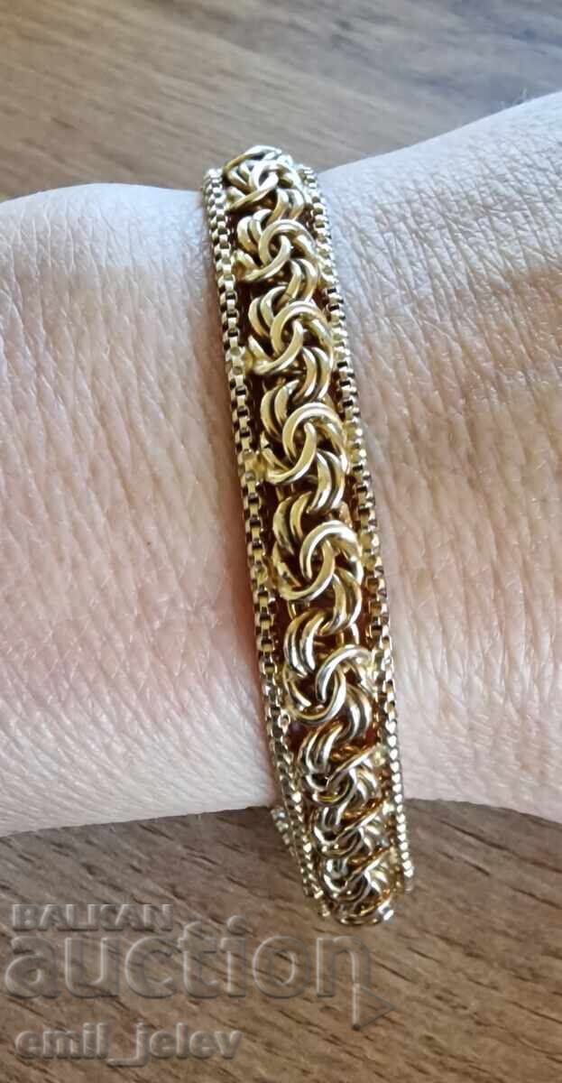 Delivery of Silver (gold-plated) bracelet - 0.925 hallmark