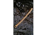 Silver (gold-plated) bracelet - 0.925 hallmark
