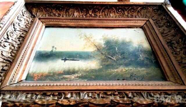 Tablou în ulei, secolul al XIX-lea cu preț 620.00 BGN | € 317.00