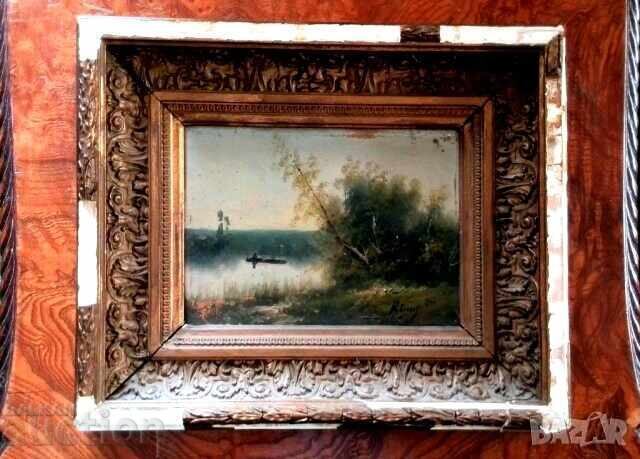 Tablou în ulei, secolul al XIX-lea