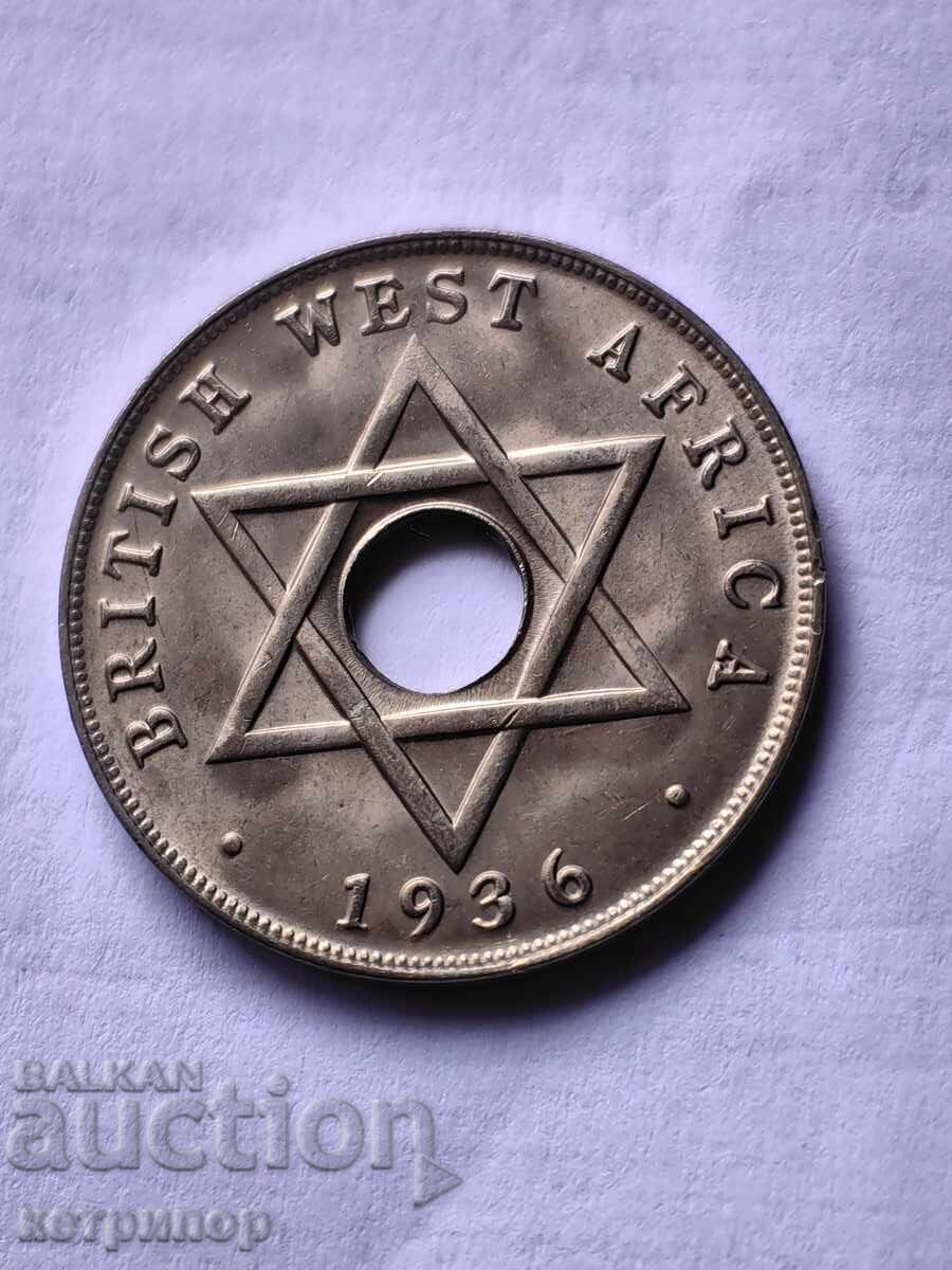 1 penny Africa de Vest Britanică 1936 cu preț 49.00 BGN | € 25.05 1 penny Africa de Vest Britanică 1936 cu preț 49.00 BGN | € 25.05