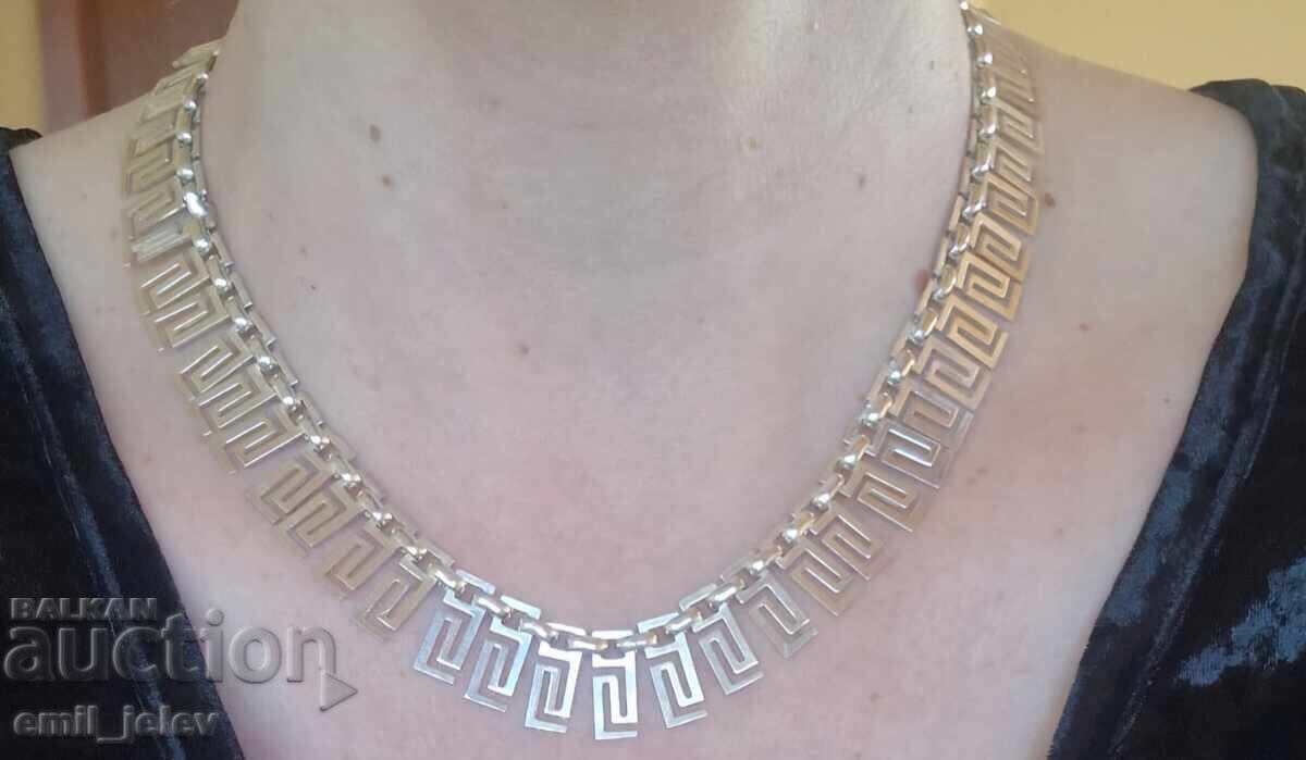 Silver chain (necklace, pendant, chain) - 0.835 grade with price 169.00 BGN | € 86.41 Silver chain (necklace, pendant, chain) - 0.835 grade with price 169.00 BGN | € 86.41