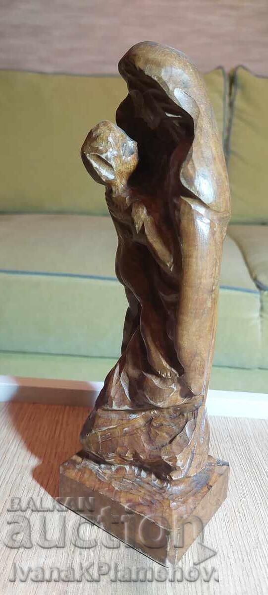 Auction  Wood Carving Solid Wood for Connoisseurs