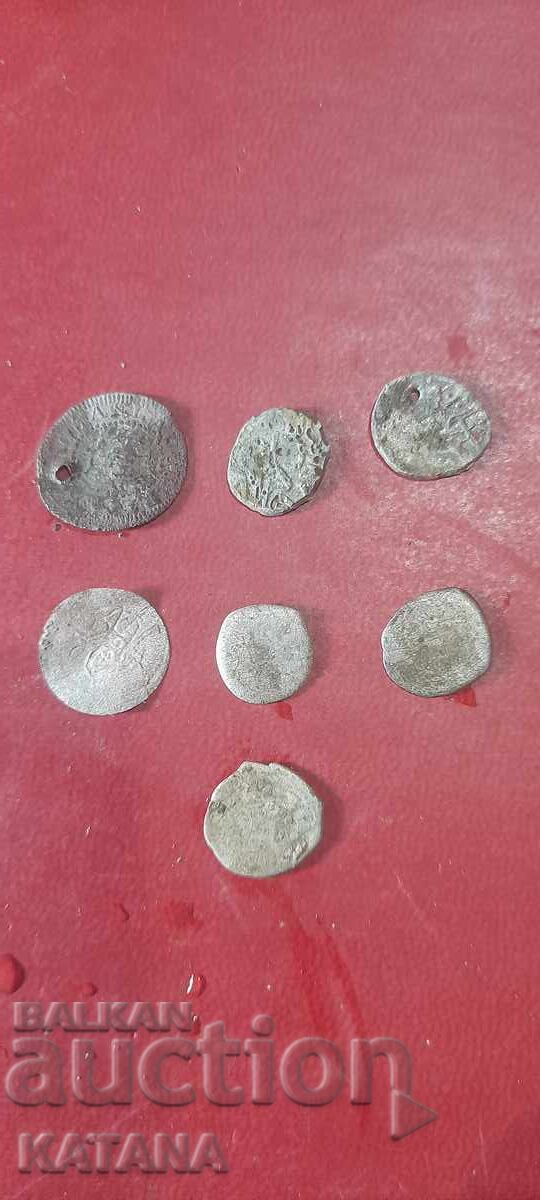 Ακτσέ, τουρκικό νόμισμα + ναυτικό μάρκας Ακτσέ, τουρκικό νόμισμα + ναυτικό μάρκας