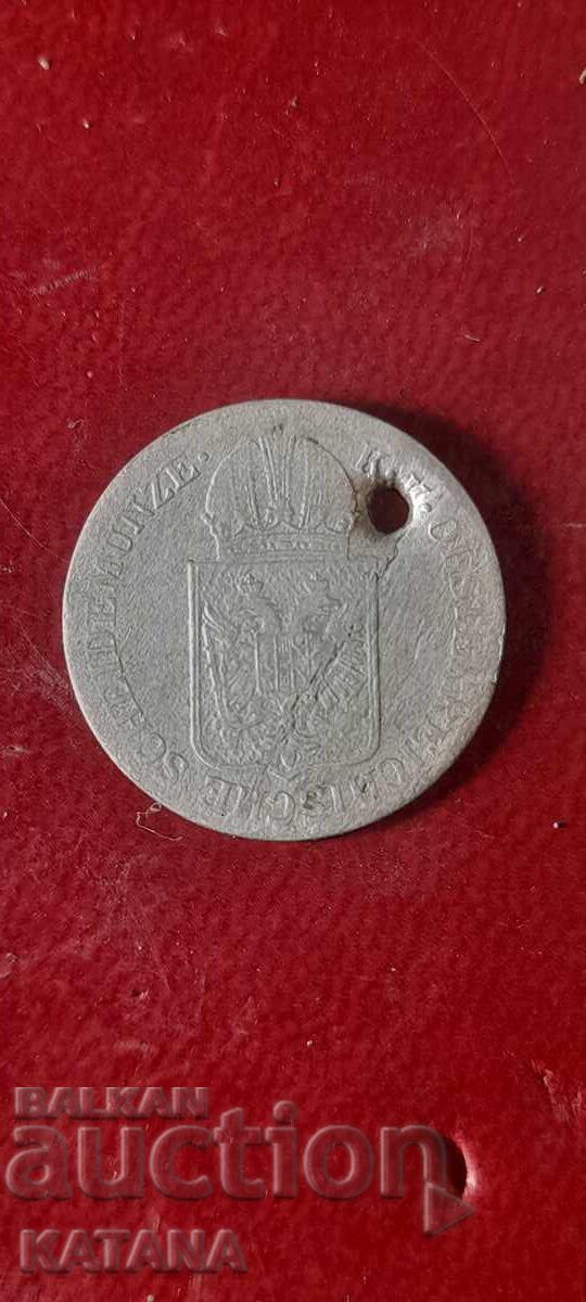 6 κρόιτσερ 1849 / 6 κρόιτσερ με τιμή 8.00 BGN | € 4.09