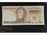 500 злоти Полша 1982 UNC
