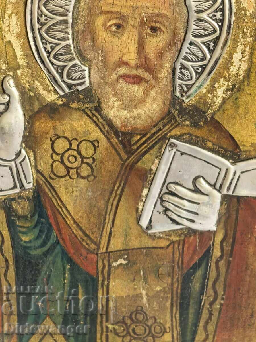 ❗HOME OLD ICON. St. NICHOLAS with price 880.00 BGN | € 449.94