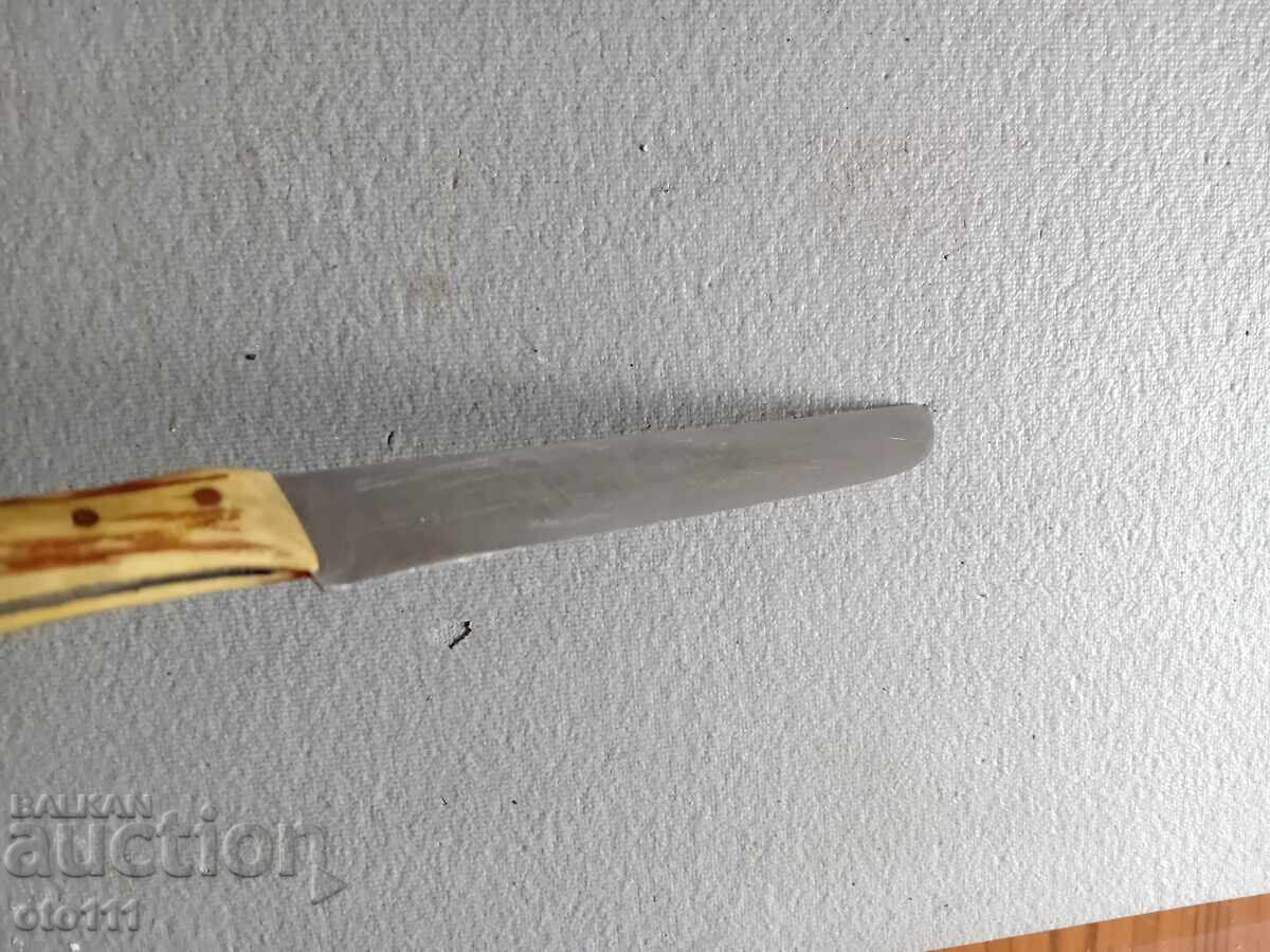 CUȚIT VECHI - MÂNER CORN - 6