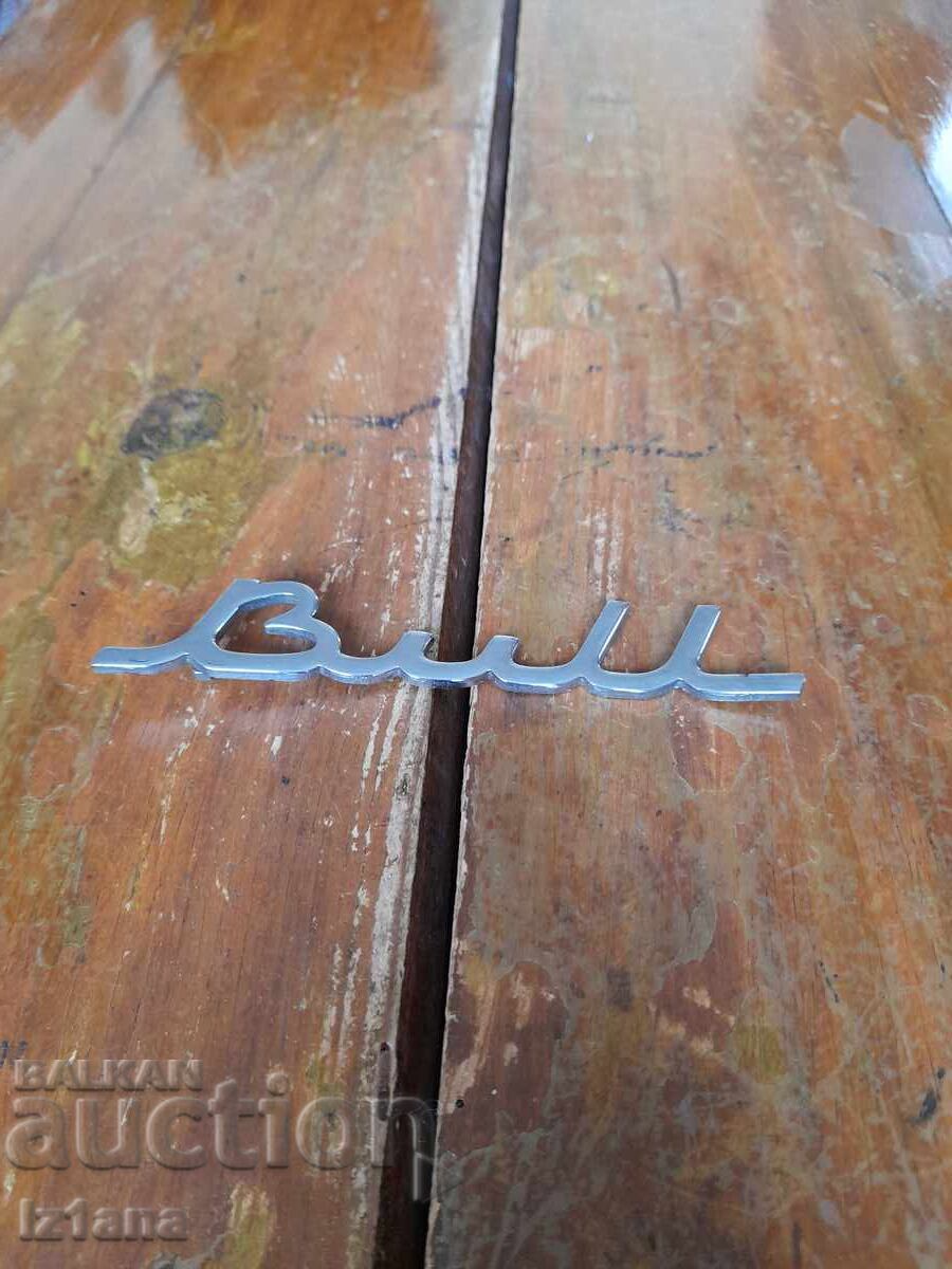 Old car emblem Bull