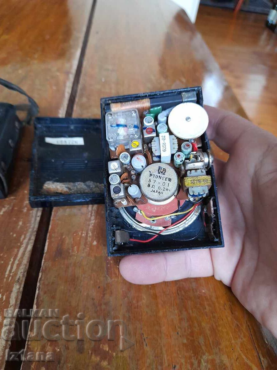 Old radio, Sony 2R-28 radio receiver - 7