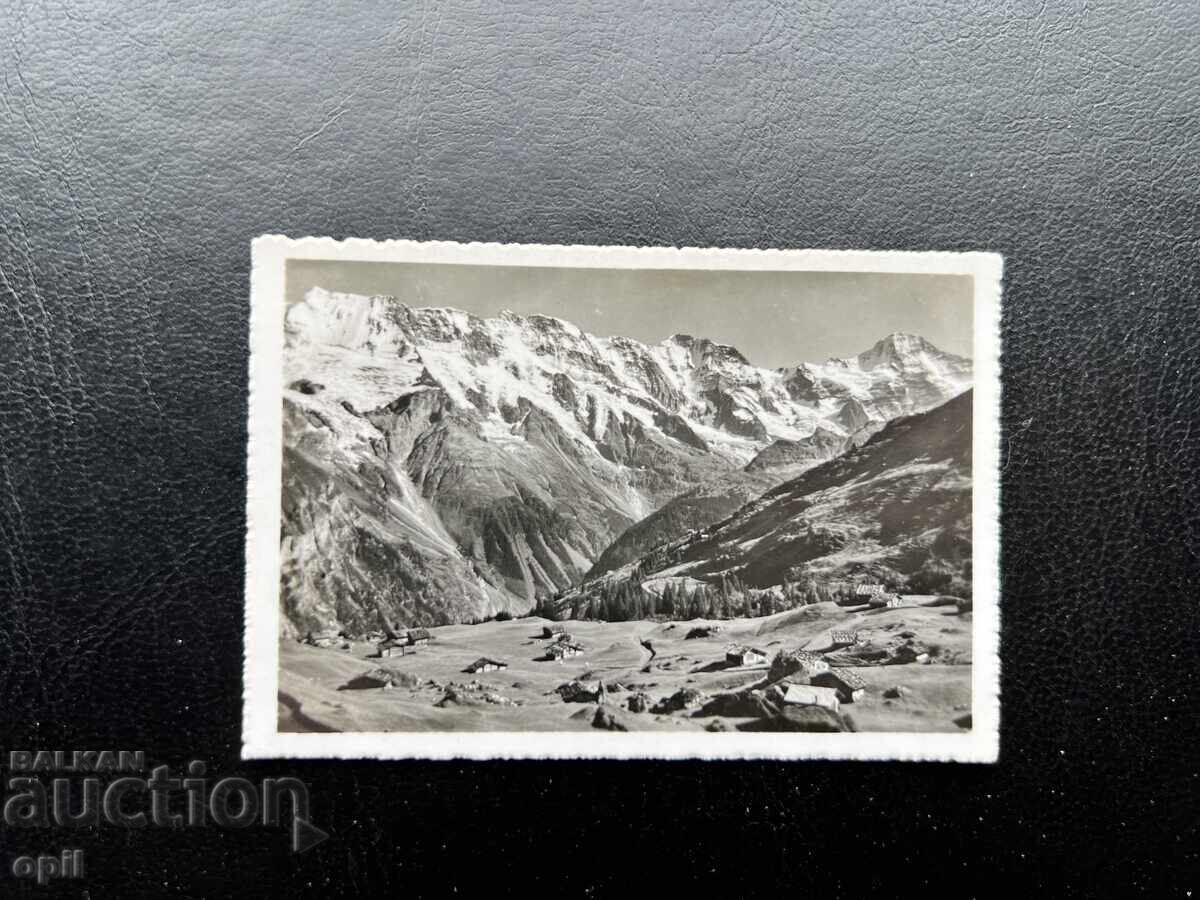 Mica Felicitare Veche - Elveția - În Valea Florilor Mica Felicitare Veche - Elveția - În Valea Florilor