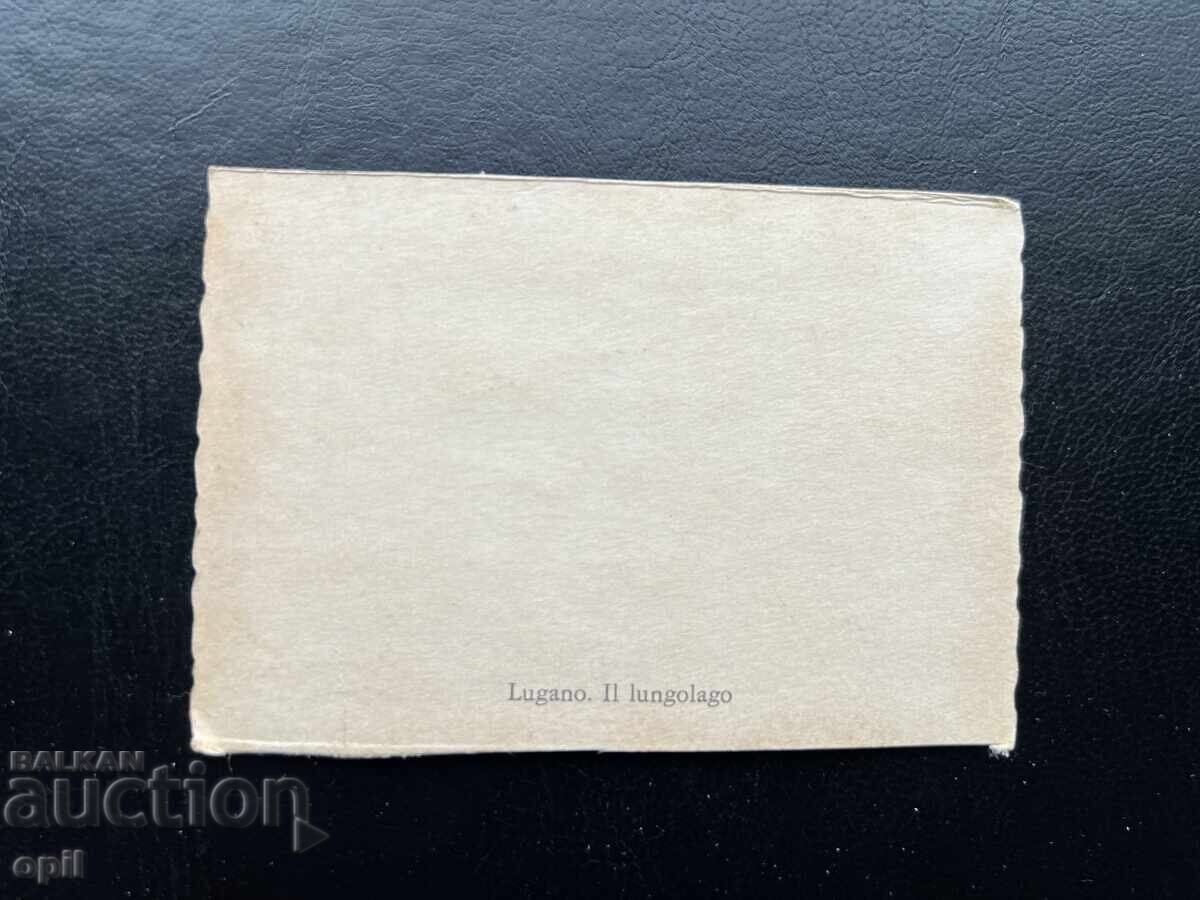 Mica Cărțișoară Veche - Italia - Lugano cu preț 0.30 BGN | € 0.15