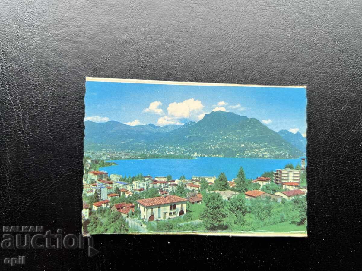 Small Old Postcard - Italy - Lugano- Paradiso