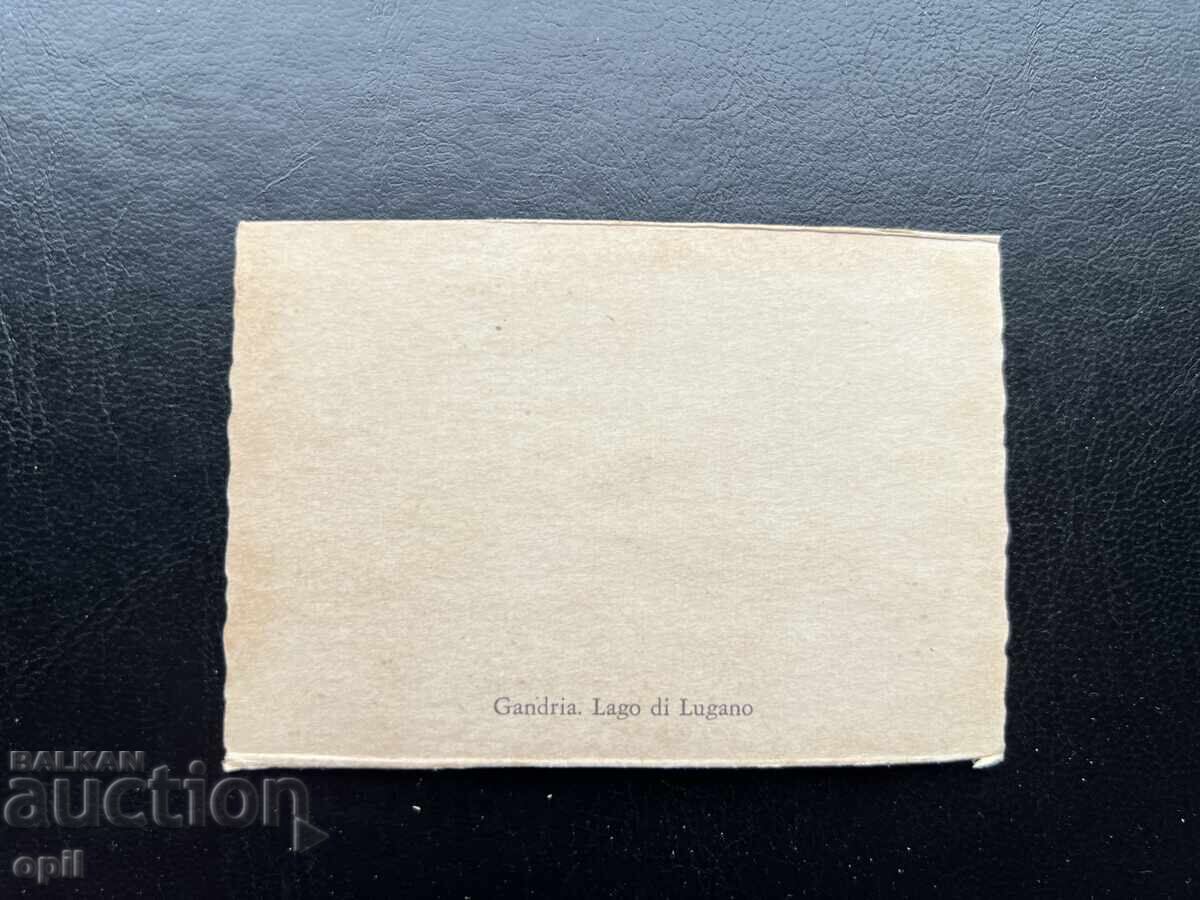 Μικρή Παλιά Κάρτα - Ιταλία - Γάνδρια, Λίμνη Λουγκάνο με τιμή 0.30 BGN | € 0.15