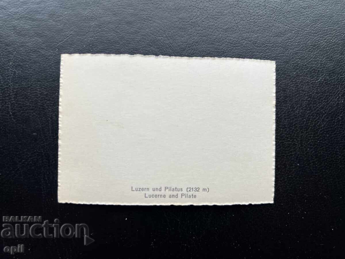 Mica Cărțișoară Veche - Elveția - Lucerna și Pilatus cu preț 0.20 BGN | € 0.10