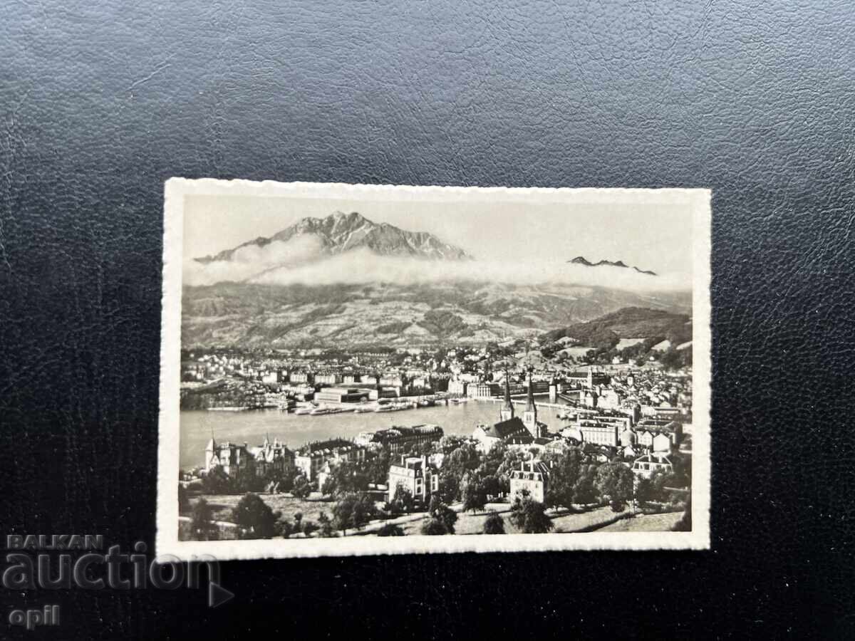 Малка Стара Картичка - Швейцария - Люцерн и Пилатус