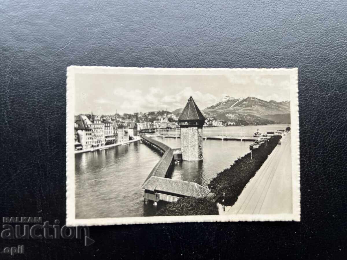 Малка Стара Картичка - Швейцария - Люцерн Малка Стара Картичка - Швейцария - Люцерн