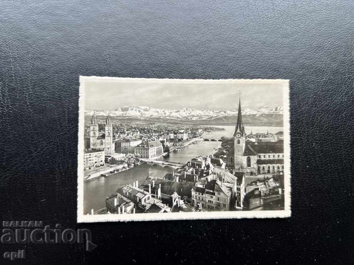 Small Old Postcard - Switzerland - Zurich Small Old Postcard - Switzerland - Zurich