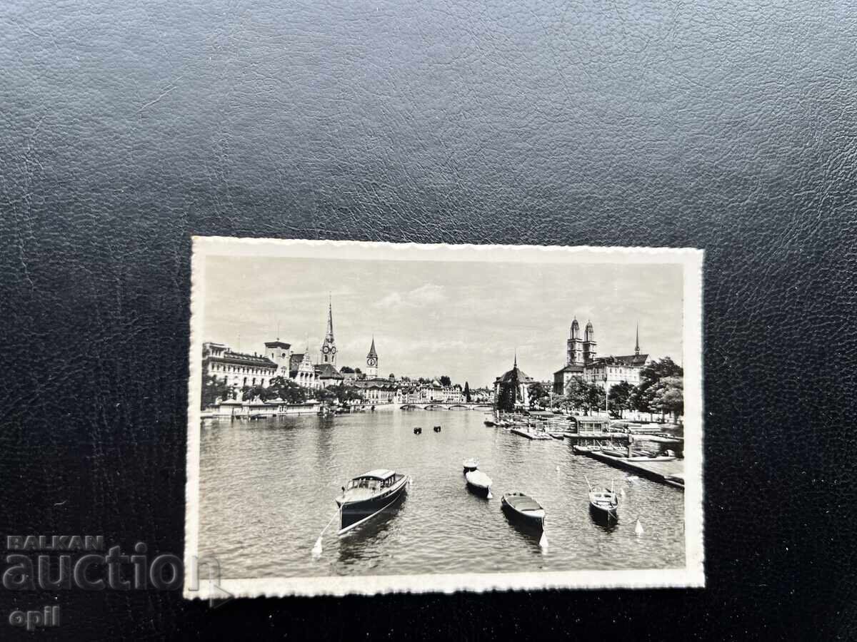 Small Old Postcard - Switzerland - Zurich