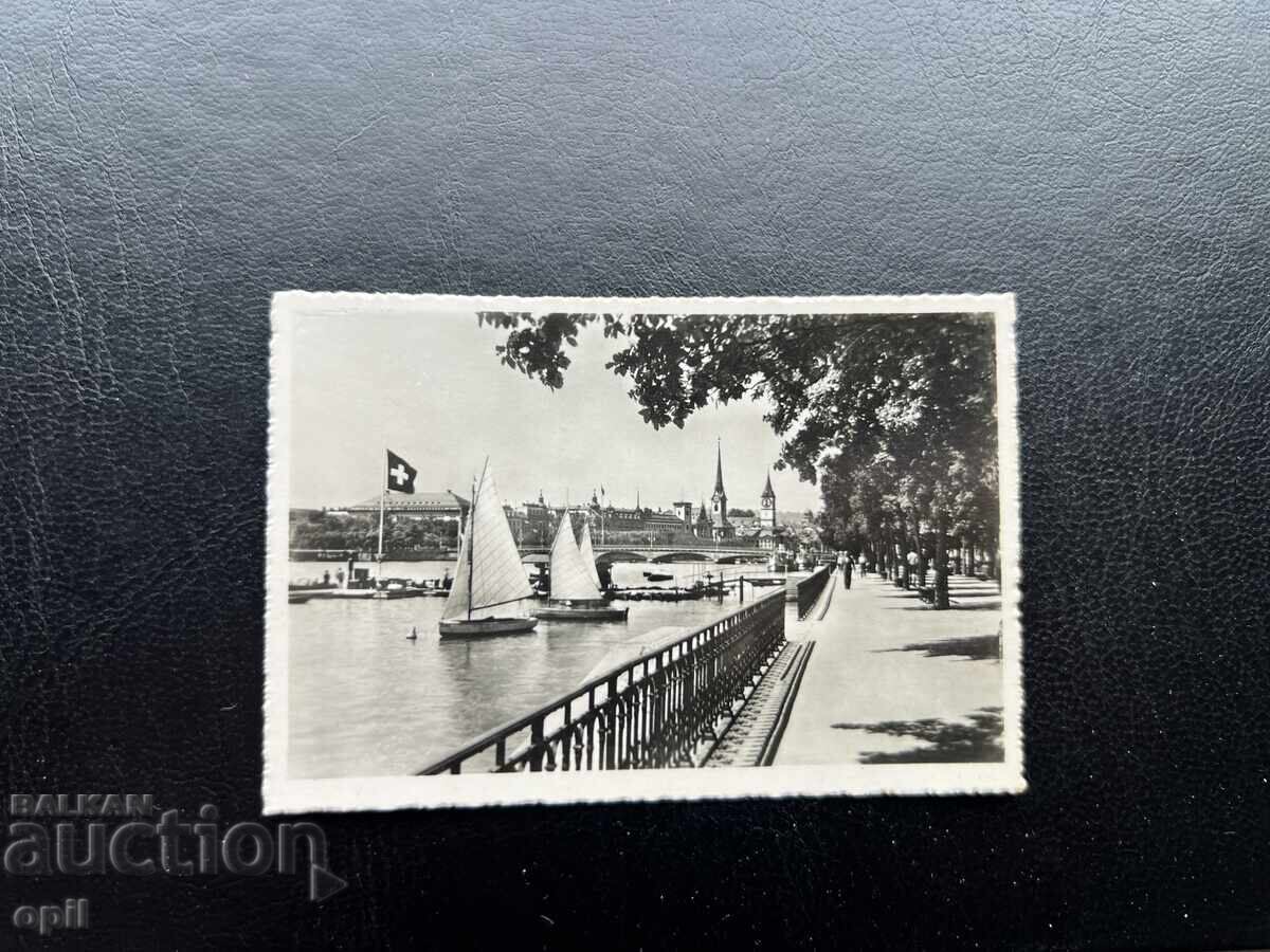 Small Old Postcard - Switzerland - Zurich