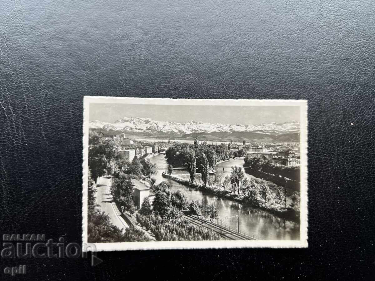 Small Old Postcard - Switzerland - Zurich
