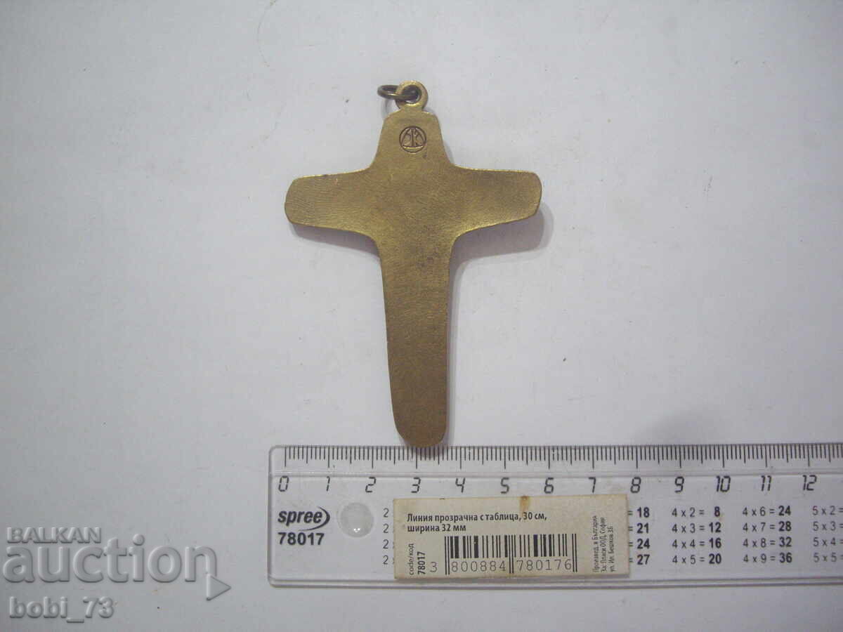 Auction Old bronze cross Auction Old bronze cross