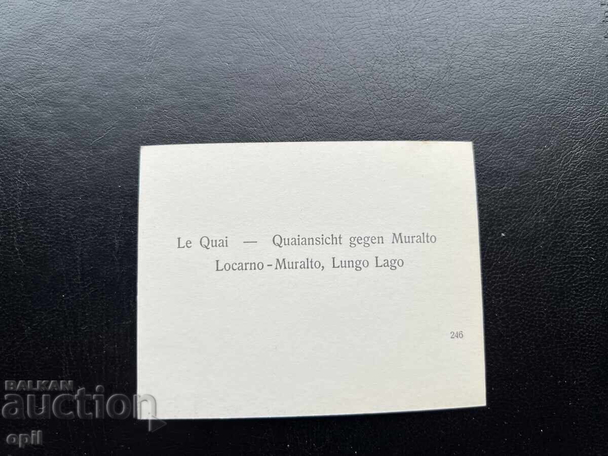 Μικρή Παλιά Κάρτα - Ιταλία - Λοκάρνο-Μουράλτο με τιμή 0.20 BGN | € 0.10 Μικρή Παλιά Κάρτα - Ιταλία - Λοκάρνο-Μουράλτο με τιμή 0.20 BGN | € 0.10