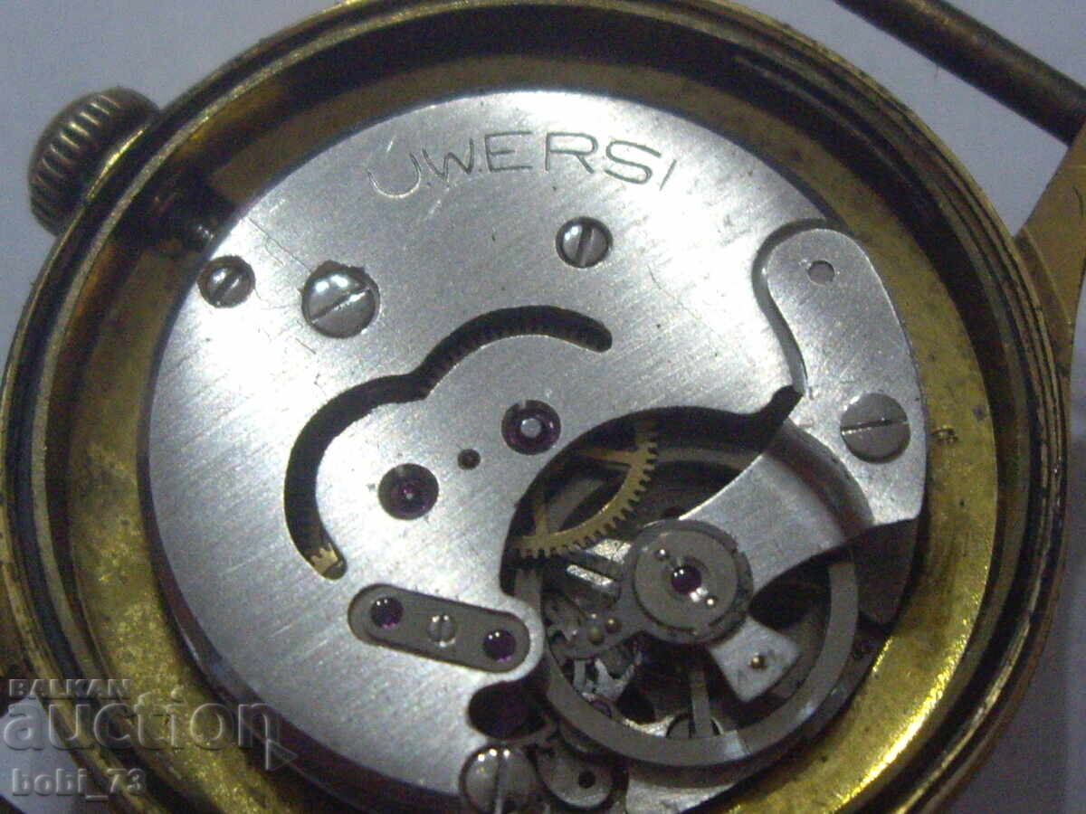 Old men's gold-plated watch - 6