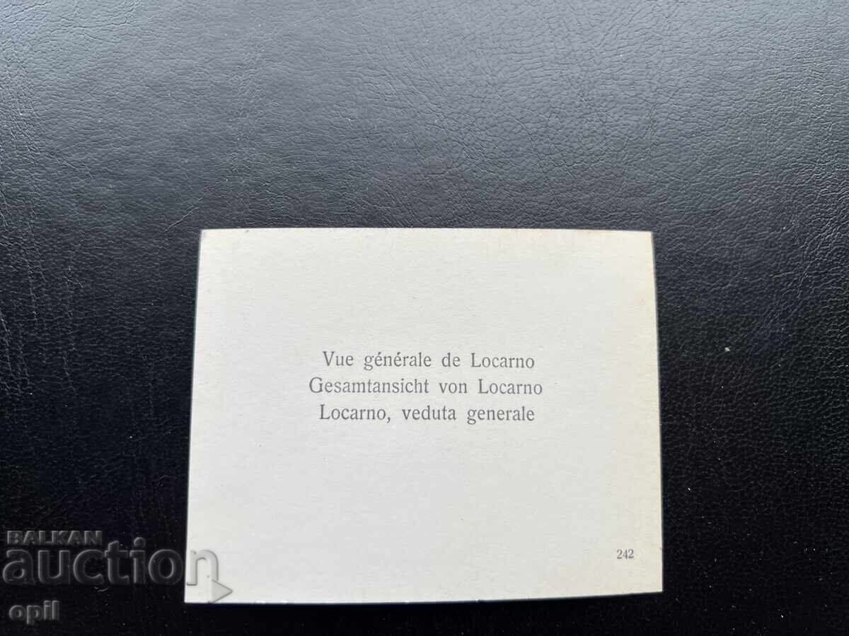 Mica Carte Poștală Veche - Italia - Locarno cu preț 0.20 BGN | € 0.10 Mica Carte Poștală Veche - Italia - Locarno cu preț 0.20 BGN | € 0.10