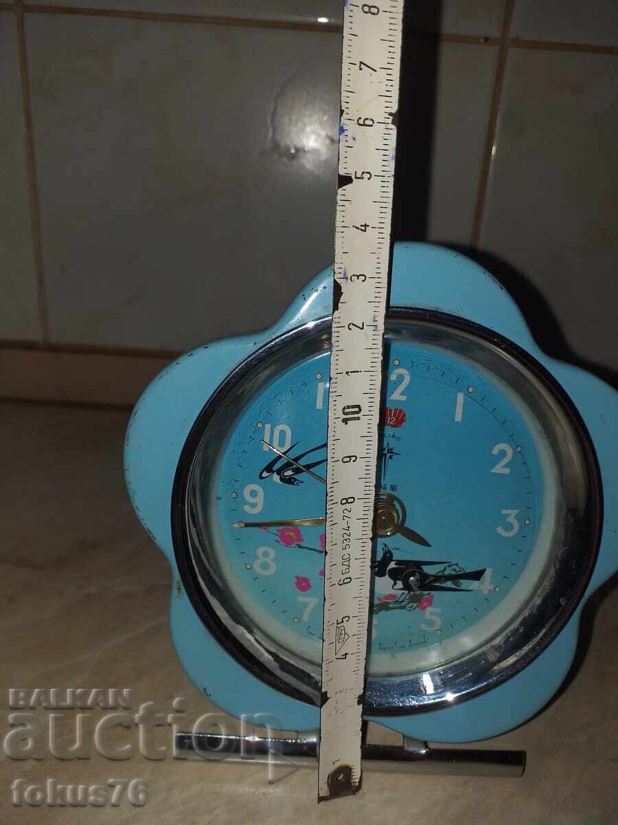 Vintage Animated Chinese Clock Alarm with Swallow - 6 Vintage Animated Chinese Clock Alarm with Swallow - 6