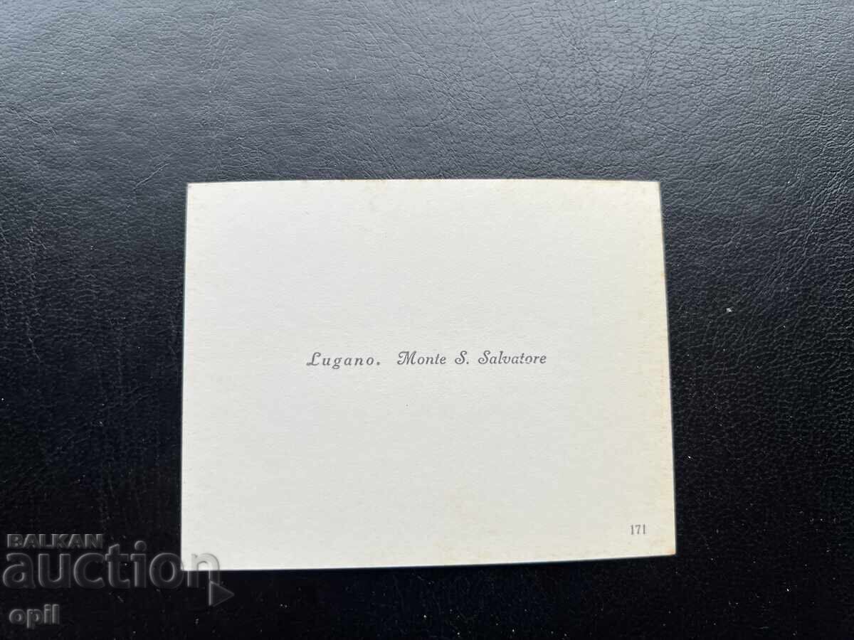 Малка Стара Картичка - Италия - Лугано с цена 0.20 лв. | € 0.10