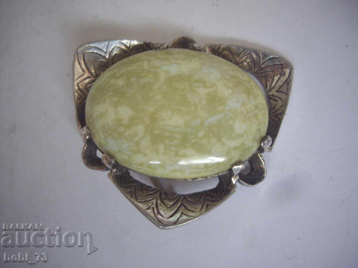 Стара много красива и отлично запазена брошка. - 5