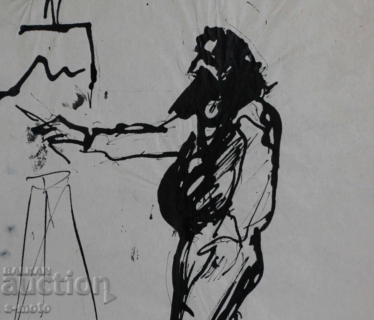 Παλιά μελάνη, πορτρέτο, μέσα του 20ου αιώνα - 5