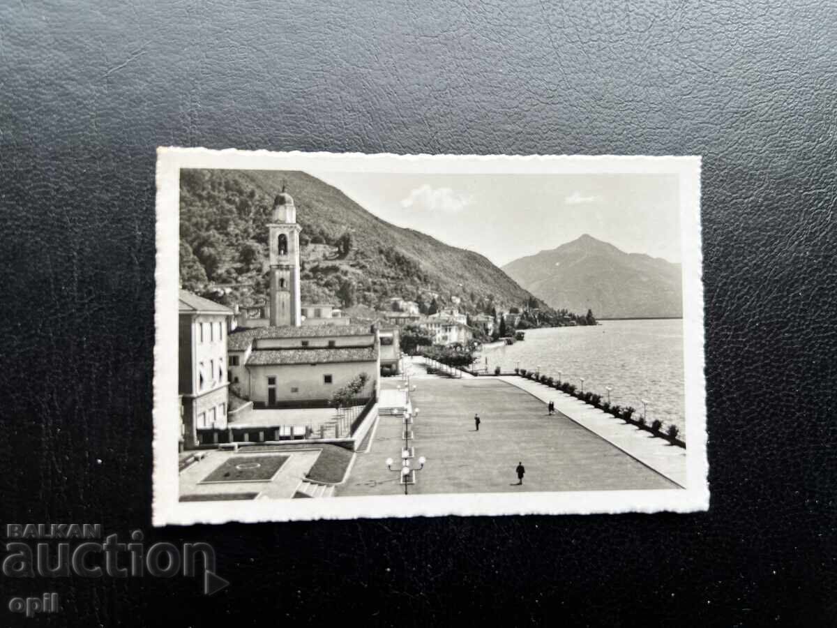 Small Old Postcard - Italy - Lake Lugano