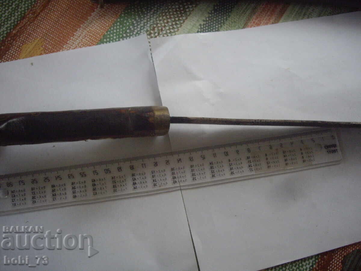 Μεγάλο τουρκικό μαχαίρι αντίκα με τη θήκη του - 7 Μεγάλο τουρκικό μαχαίρι αντίκα με τη θήκη του - 7