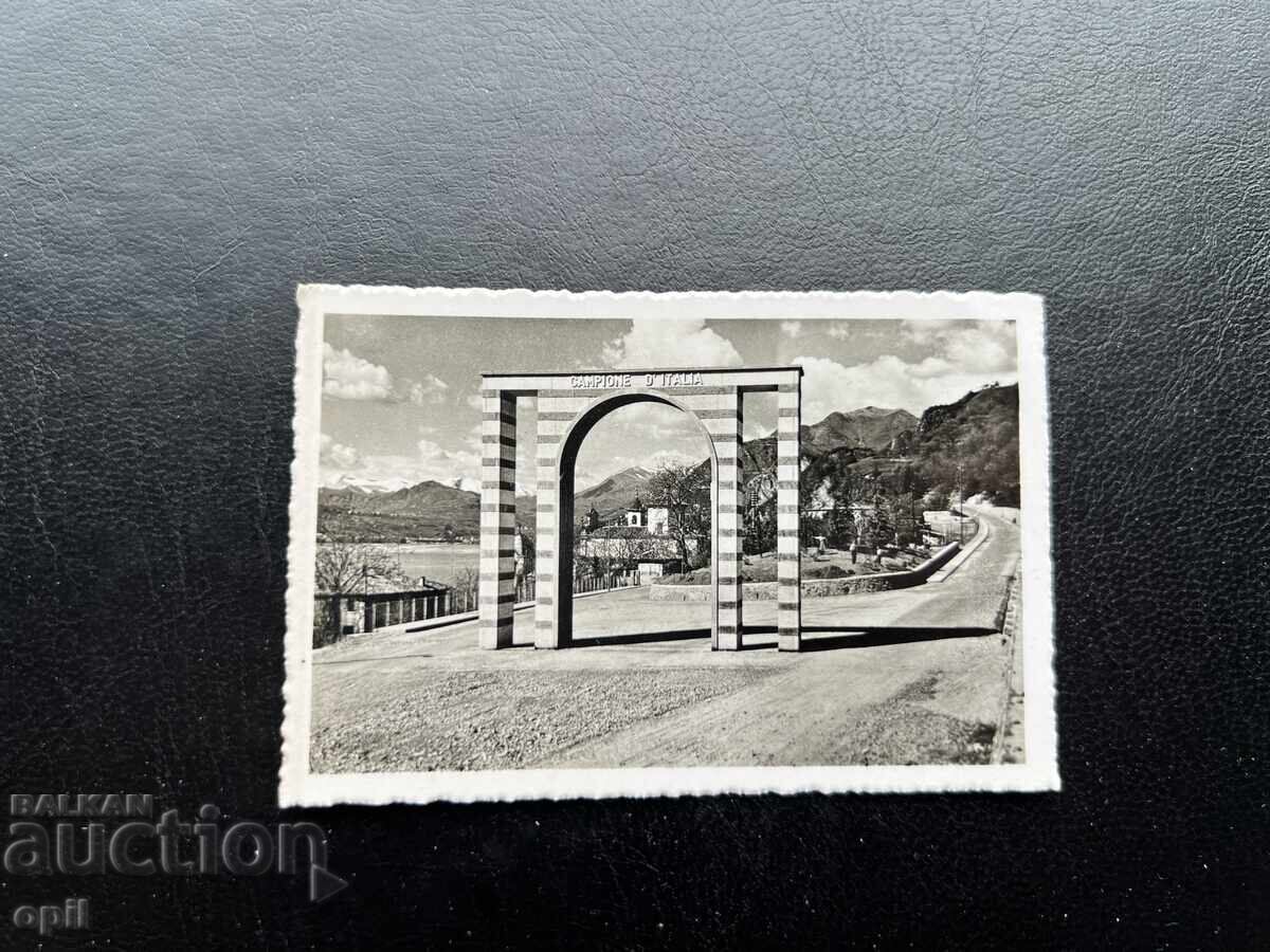 Small Old Postcard - Italy - Campione Small Old Postcard - Italy - Campione