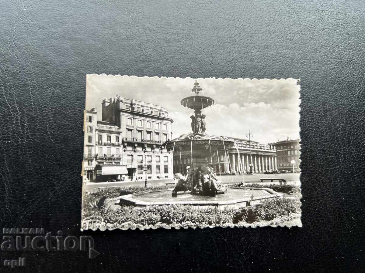 Малка Стара Картичка - Франция - Бордо