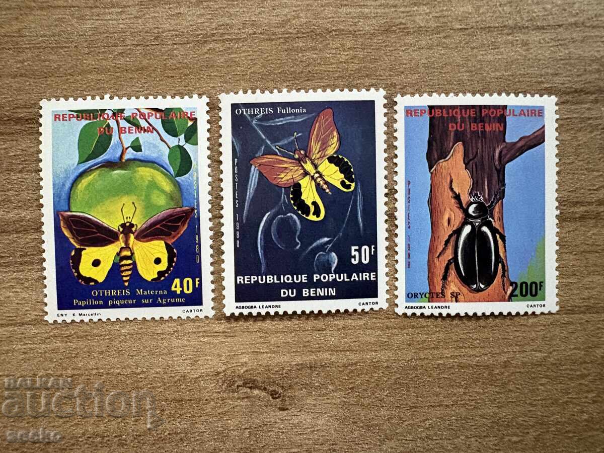 Μπενίν - Έντομα (1980) MNH Μπενίν - Έντομα (1980) MNH