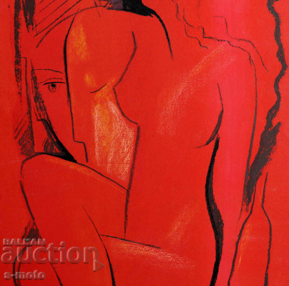 Grafică contemporană, litografie, cubism - 5